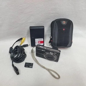 Sony Cyber-Shot DSC-W150 8.1 MP Super Steady Shot Black Camera Charger For Parts - Picture 1 of 22