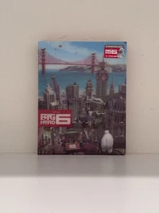 Big Hero 6 Blufans Double Lenticular Steelbook Blu-ray 3D + 2D - Picture 1 of 6