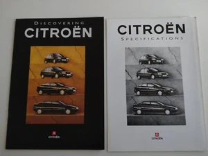 Citroen AX ZX Xantia XM UK Market Brochure + Specifications Booklet Dec 1993 - Picture 1 of 1