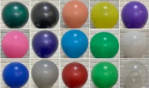 18 inch/45cm Large Round Latex balloon 25 colours FAST SHIPPING - Picture 1 of 30