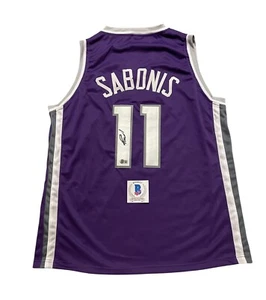 Domantas Sabonis Signed Jersey Sacramento Kings Autographed Auto COA - Picture 1 of 2