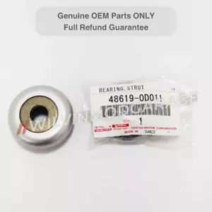 Genuine OEM Front Strut Mounting Bearing 48619-0D011 Fits 06-16 Toyota Yaris - Foto 1 di 4
