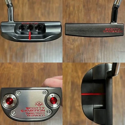 Scotty Cameron Super Select Fastback 1.5 Putter - NEW - Xtreme Dark Finish - RED - Image 1 of 4
