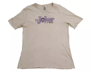 DC Comics The Joker Men's Large Front & Big Comic Strip Back Graphic T-shirt - Picture 1 of 7