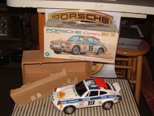 ALPS TIN, B/O PORSCHE 1974 911RS EAST AFRICAN SAFARI PERFECTLY WORKING W/BOX!!
