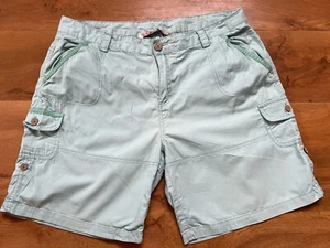 Mantaray Women's Shorts UK 16 Mint Linen Shorts - Picture 1 of 9
