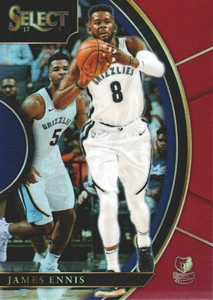 2017-18 Select Basketball Maroon #53 James Ennis 153/199