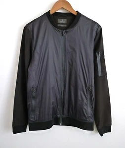 BARNEYS NEW YORK Tech Bomber Windbreaker Jacket Multi Sleeve Pockets S $475 - Picture 1 of 10