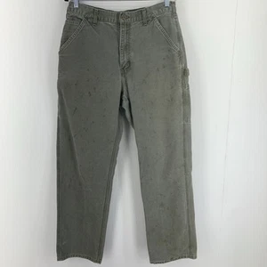 Vintage Carhartt Herren 32x32 Carpenter Canvas Hose 90’s Y2K Grunge Distressed Arbeit - Bild 1 von 9