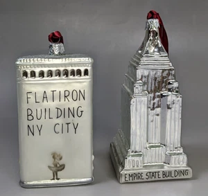 De colección. Adornos del Empire State Building y Flatiron Building de Nueva York - Imagen 1 de 7