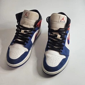 Nike Air Jordan 1 Mid SE 852542-146 Mehrfarbig Swoosh Schuhe Herren Größe 12 " - Bild 1 von 6