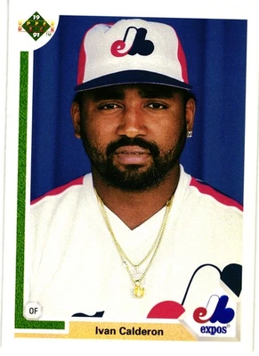 1991 Upper Deck - Ivan Calderon #786 - Image 1 of 2
