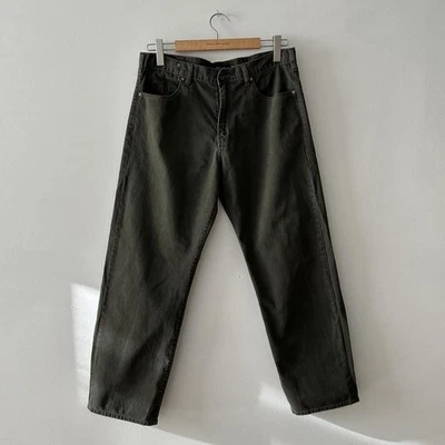 Vintage Calvin Klein Pants Straight Leg Green Mens 36x30 - Image 1 of 4