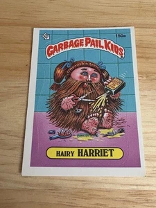 Garbage Pail Kids Hairy Harriet Year 1986 Topps, Made In The USA - Bild 1 von 9