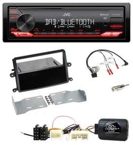 JVC DAB Lenkrad Bluetooth USB Autoradio für Mitsubishi L200 2006-2015 - Bild 1 von 9