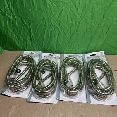 4PK Glacier Bay 86 pollici tubo doccia universale in acciaio inox nichel spazzolato - Immagine 1 di 3