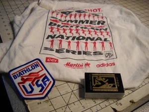 Patch biathlon USA. BIATHLON ESTIVO 1994 SERIE NAZIONALE CANOTTA DONNA 18W/38 - Foto 1 di 9