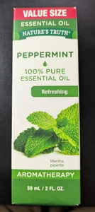 Peppermint Pure 100 % Essential Oil | 2 fl oz | by Nature's Truth NEW - Picture 1 of 3