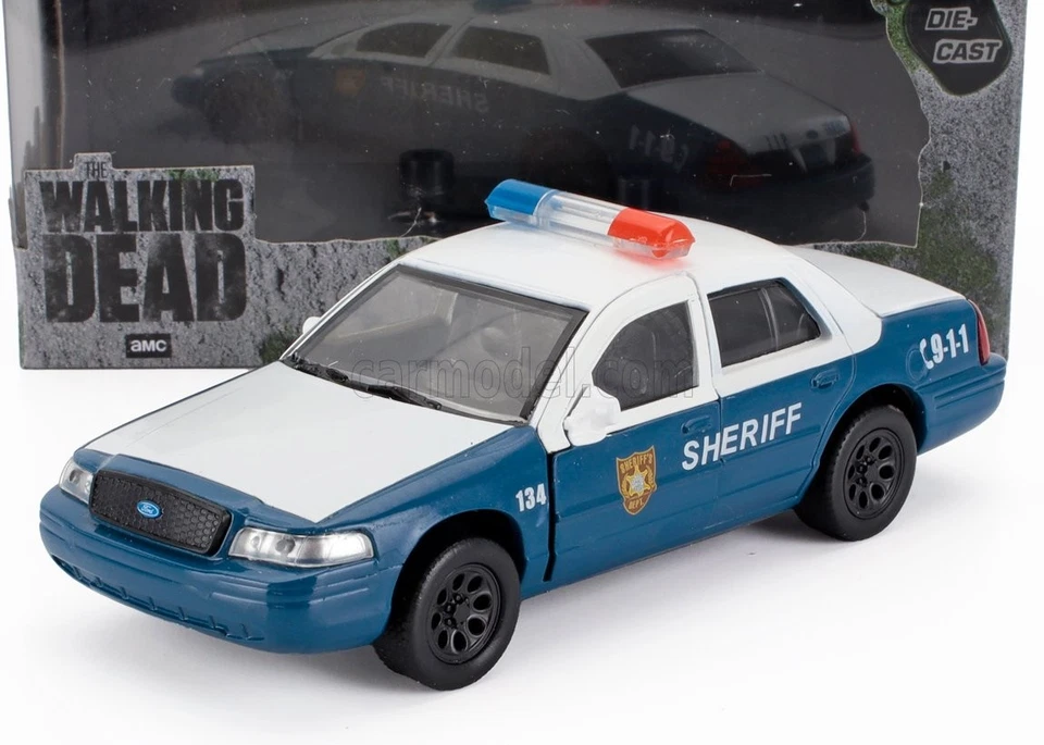 1/32 JADA - FORD USA - CROWN VICTORIA POLICE INTERCEPTOR SHERIFF 253252057-35728 - Immagine 1 di 1