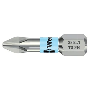 Wera Bit 1/4" DIN 3126 C6,3 PH1x 25mm rostfrei - Picture 1 of 3