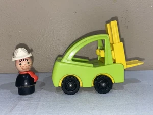 Fisher Price Little People Lift & Load Depot Gabelstapler Arbeiter 2 Stück (ToteSSS) - Bild 1 von 6