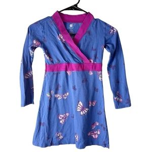 Tea Collection Kids Butterfly Dress Sz 10 - Picture 1 of 5