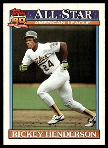 1991 O-Pee-Chee Rickey Henderson Oakland Athletics #391 - Picture 1 of 2