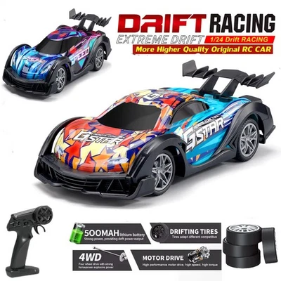 1:18 RC Drift Rennwagen 2.4G 20KM / H Hochgeschwindigkeit Klettern Off Road Auto - Bild 1 von 4
