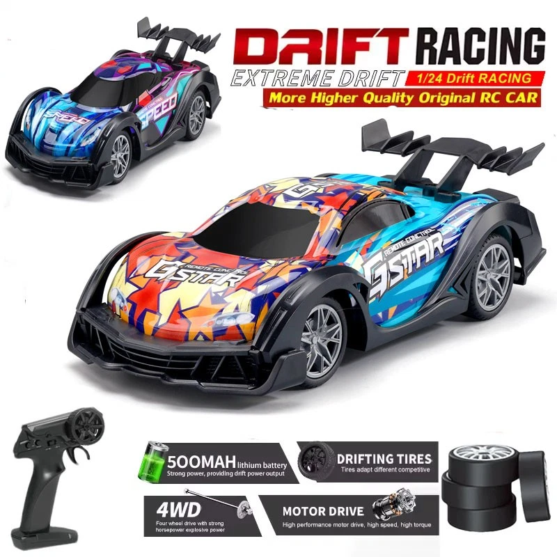 1:18 RC Drift Rennwagen 2.4G 20KM / H Hochgeschwindigkeit Klettern Off Road Auto - Bild 1 von 4