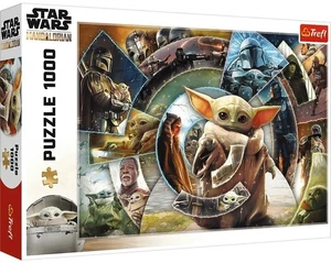 NEW Trefl Jigsaw Puzzle 1000 Pieces Premium Quality Star Wars Grogu's Journey - Picture 1 of 2