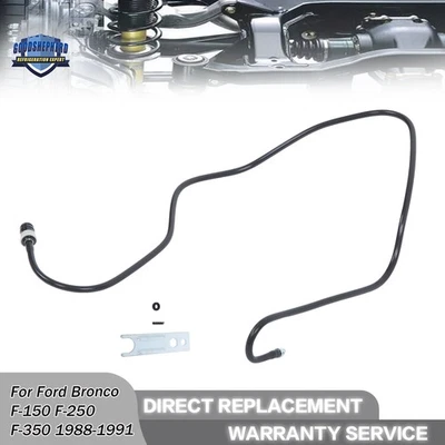 Clutch Hydraulic Line For Ford Bronco F-150 F-250 F-350 1988-1991 4.9L 5.0L 5.8L - Image 1 of 4