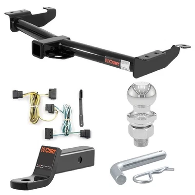 Curt Class 3 Trailer Hitch Tow Package for Ford Econoline Van E-150/E-250/E-350 - Image 1 of 4