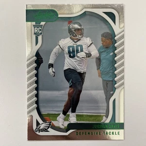 2022 Panini Absolute RC Jordan Davis Green Parallel Foil #172 - Picture 1 of 2