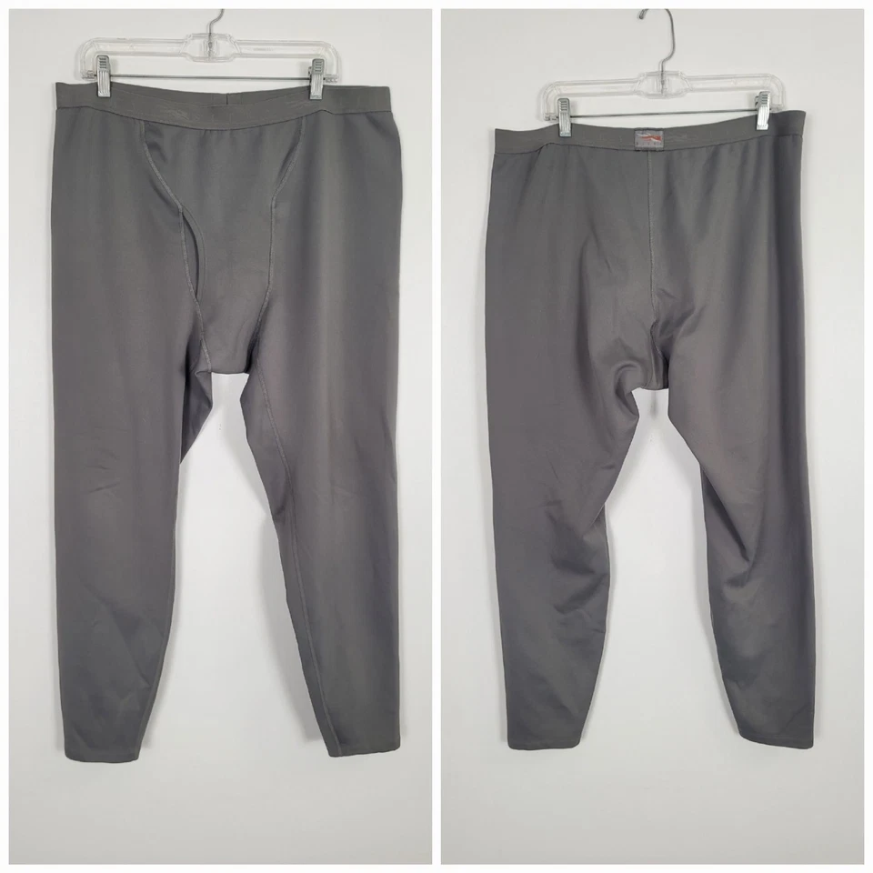 Pantalones Sitka Gear para Hombres 2XL Gris Núcleo Ligero Parte Inferior Capa Base Caza Foto 1 de 4