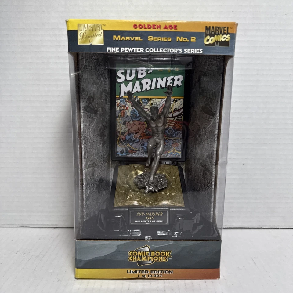 Sub-mariner Marvel 1945 Comic Hero Ltd Ed Series 2 Pewter Original Figure 1997
