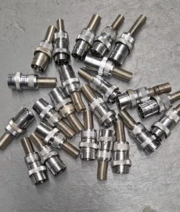 AMPHENOL (WIRE-PRO) 91-MC4M 4 PIN MICROPHONE CONNECTOR 3/8" MATE w/91-MC4F NOS - Picture 1 of 4