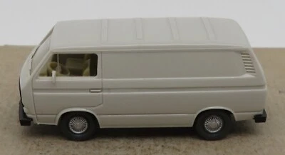 Micro WIKING Ho 1/87 VW Kombi Transporter T3 Grigio Chiaro #290 No. Box - Immagine 1 di 4