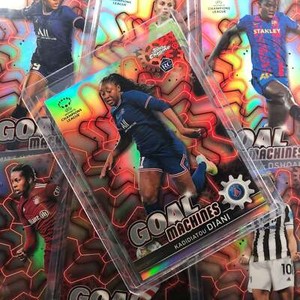 2021-22 Topps Chrome UEFA UCL Women's MARIE-ANTOINETTE KATOTO Goal Machines #2