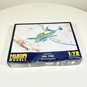 Huma Modell 1/72 Henschel HS 132 Schlachtflugzeug Aircraft Model - NEW - Picture 1 of 5