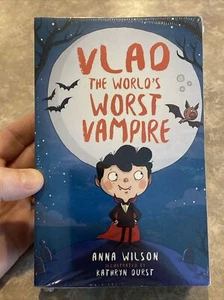 New Vlad the World's Worst Vampire 1-4 Fang-tastic...Paperbacks by Anna Wilson - Picture 1 of 7