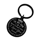  Stainless Steel Gift Keychain Mother Inspirational Boy Meaningful