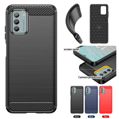 适用于诺基亚 G310 X100 G50 C12 C32 6.3 碳纤维保护壳 防震 超薄手机壳 — 第 1/4 张图片