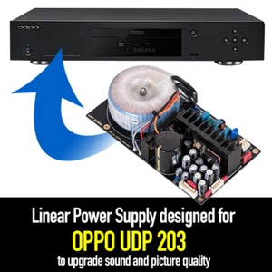 Linear Power Supply LPS for Upgrade OPPO UDP203/205 Blu-Ray Player Sound Picture - Picture 1 of 16
