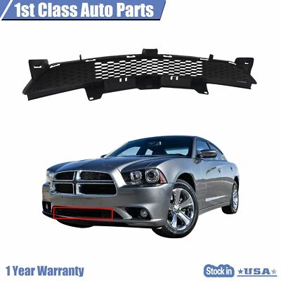 Front Lower Bumper Grille Fits Dodge Charger 2011-2014 CH1036113 68092605AA Foto 1 de 4