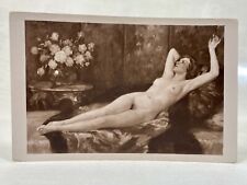 Paul Michel Dupuy | Salon de 1911 | Nude Woman Resting | Nu | Antique Postcard