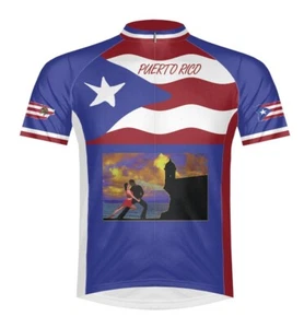 Women Puerto Rico Shirt, Puerto Rico Jersey Cycling, Boricua Bike Shirt- female - Picture 1 of 6
