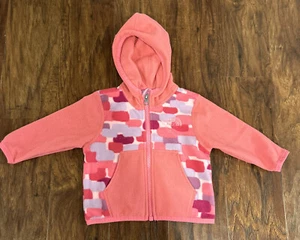 The North Face Hoodie Sweatshirt Sweater 3-6 Months Pink - Picture 1 of 4