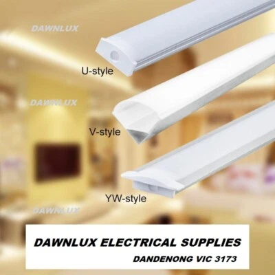 From 10X1.0M 2.0M Aluminium LED Strip Light Channel Profile For Kitchen Cabinet - image 1 of 4