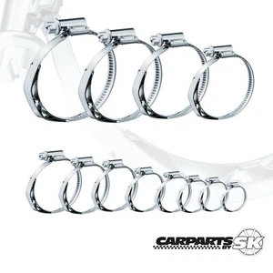 SCHLAUCHSCHELLEN KLEMMSCHELLEN mit WELLFEDER FEDER EDELSTAHL W3 16 - 80mm - Bild 1 von 1