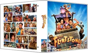 FLINTSTONES 1995 Custom 3-Ring Binder Photo & Trading Card Album JOHN GOODMAN - Picture 1 of 2